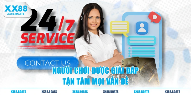 Người chơi được giải đáp tận tâm mọi vấn đề