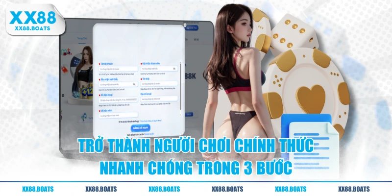 Trở thành người chơi chính thức nhanh chóng trong 3 bước